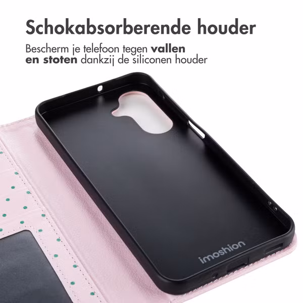 imoshion Design Bookcase Samsung Galaxy A17 (5G) / (4G) - Happy Dots