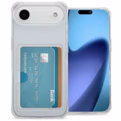 imoshion Softcase Backcover met pasjeshouder Apple iPhone 17 Air - Transparant