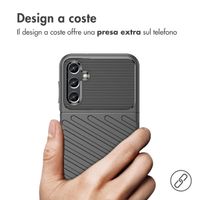 imoshion Thunder Backcover Samsung Galaxy A14 (5G/4G) - Zwart