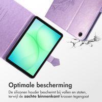 imoshion Mandala Bookcase Samsung Galaxy Tab A11 Plus - Lila