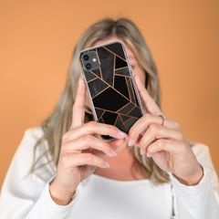 imoshion Design hoesje OnePlus Nord 2 - Grafisch Koper / Zwart