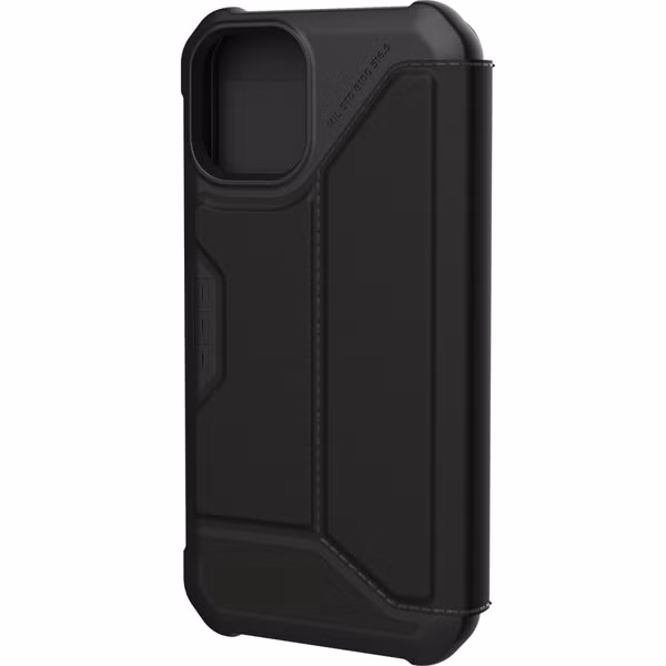 UAG Metropolis Bookcase Apple iPhone 12 Mini - Zwart