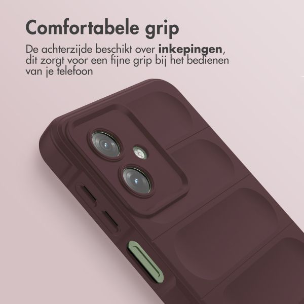 imoshion EasyGrip Backcover Motorola Moto G54 - Aubergine