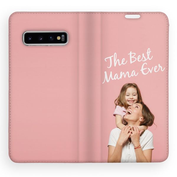 Ontwerp je eigen Samsung Galaxy S10 gel bookcase hoes