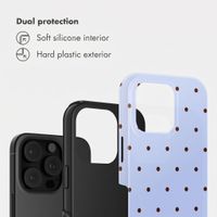 Selencia Vivid Back Cover Apple iPhone 16 Pro Max - Happy Dots Digital Sky