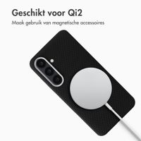 Accezz Mesh Backcover met MagSafe Samsung Galaxy S25 / S24 - Zwart