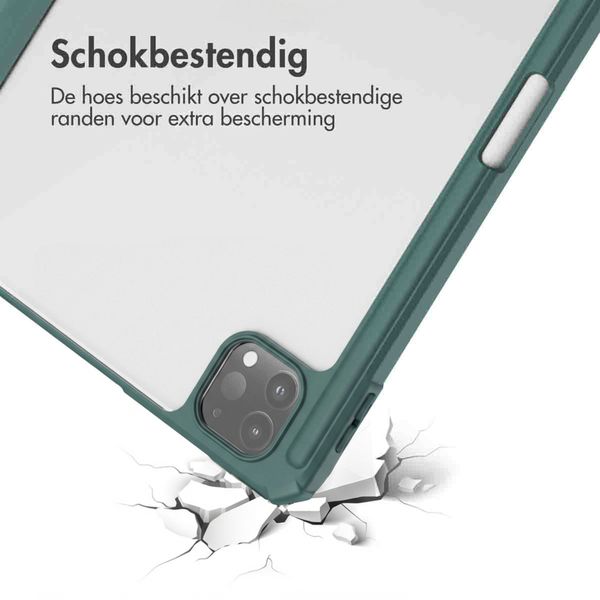 imoshion Trifold Hardcase Bookcase Apple iPad Pro 11 (2022 / 2021 / 2020 / 2018) - Groen