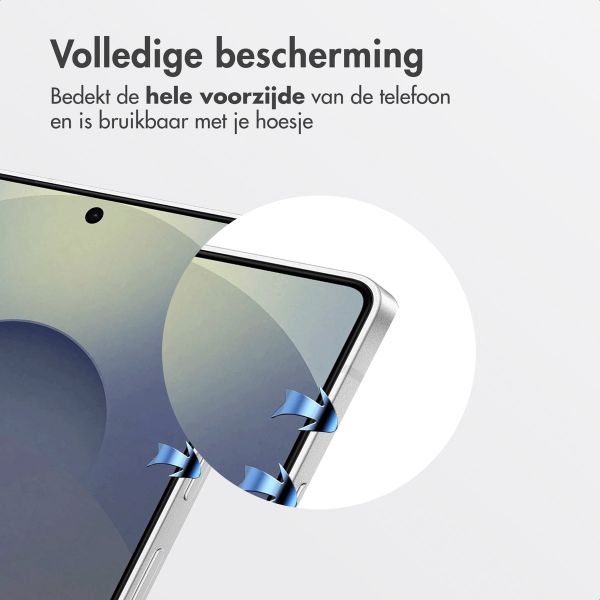 Accezz Gehard Glas Screenprotector + Applicator Samsung Galaxy S25 Ultra