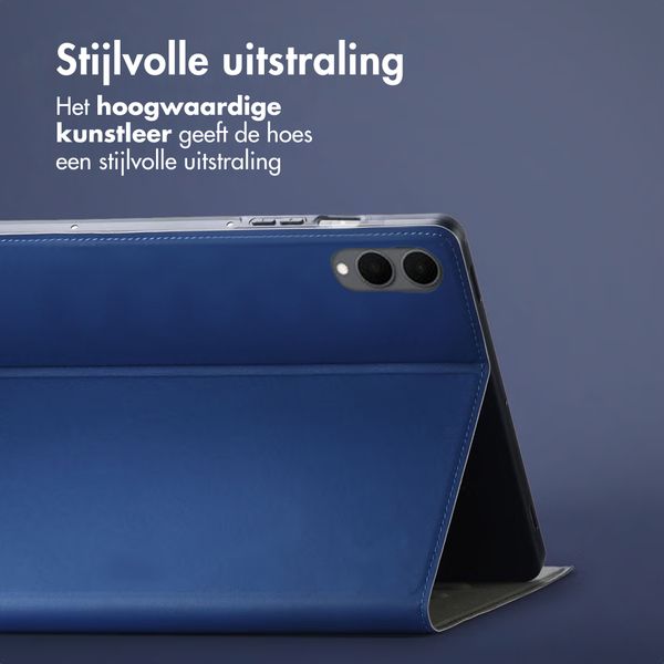 Accezz Classic Tablet Case Samsung Galaxy Tab S11 Ultra - Donkerblauw