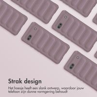 imoshion EasyGrip Backcover Google Pixel 6a - Paars