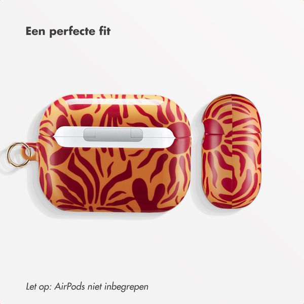 Selencia Vivid Case Apple AirPods Pro - Tropical Vibes Apricot