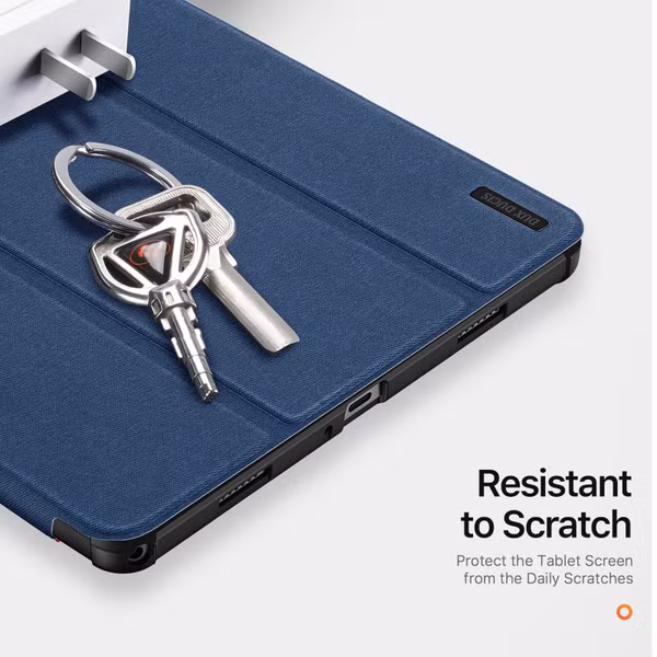 Dux Ducis Domo Bookcase Samsung Galaxy Tab A11 Plus - Donkerblauw