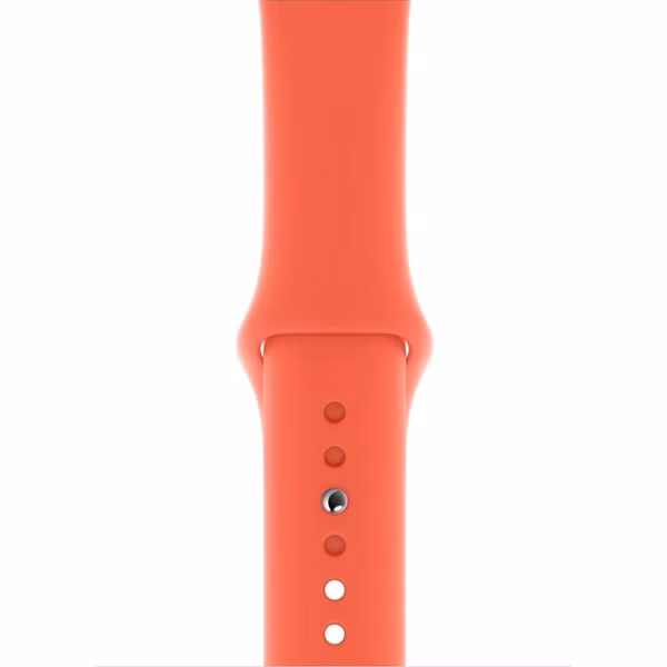 Apple Sport Band Apple Watch Series 1 t/m 11 / SE / Ultra (44/45/46/49 mm) - Nectarine