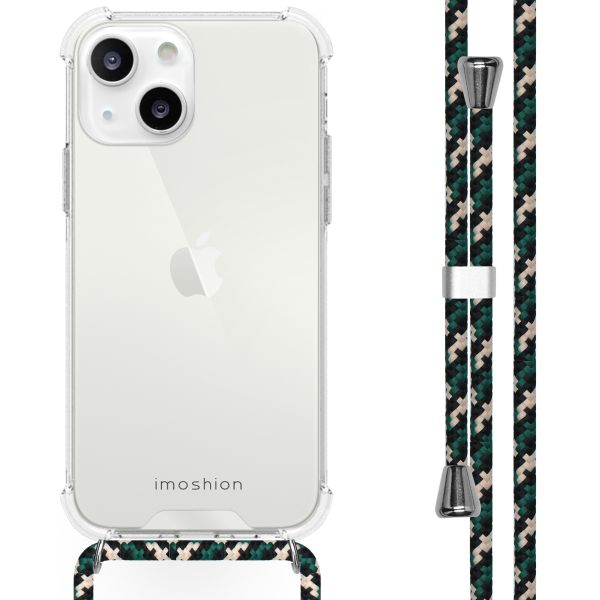 imoshion Backcover met koord Apple iPhone 13 - Green Multi Color