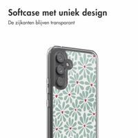 imoshion Design hoesje Samsung Galaxy A54 (5G) - Bloom Love Sage Green