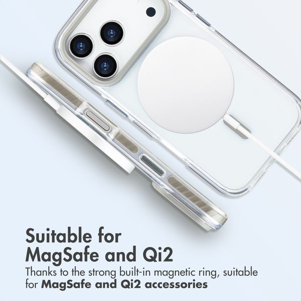 imoshion Combat MagSafe Back Cover Apple iPhone 17 Pro - Grey