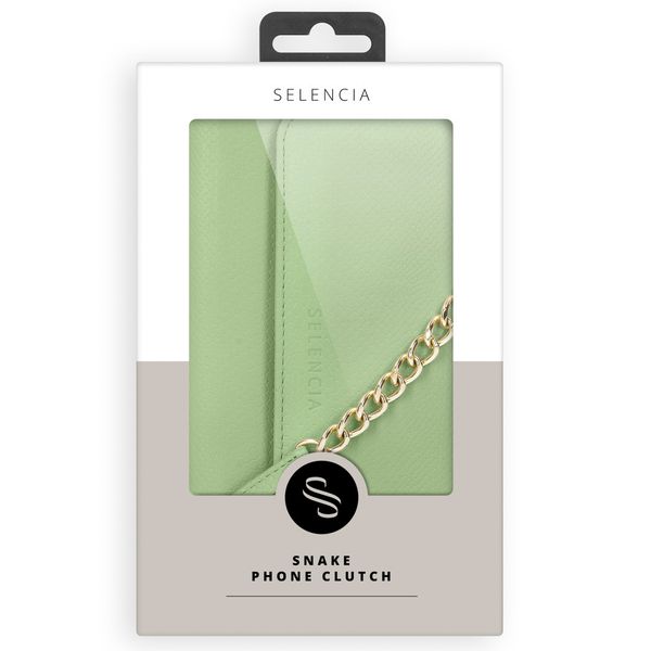 Selencia Tierra Uitneembare Slang Clutch Samsung Galaxy A33 - Groen