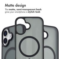 imoshion Colour Guard Back Cover with MagSafe Apple iPhone 16 - Black