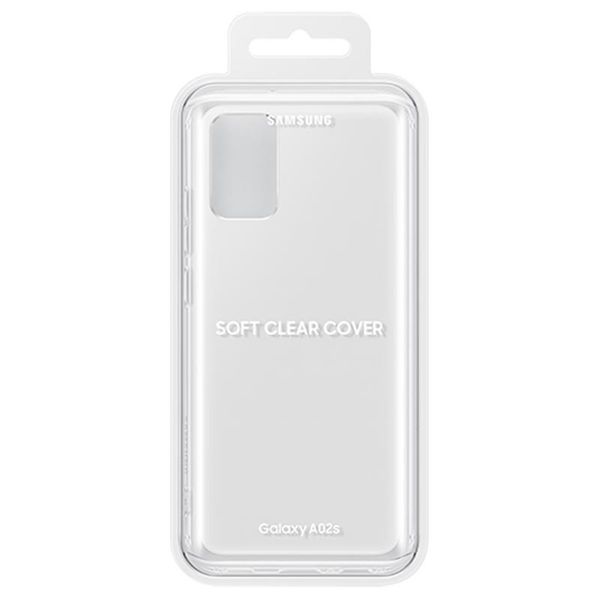 Samsung Originele Silicone Clear Cover Galaxy A02s - Transparant