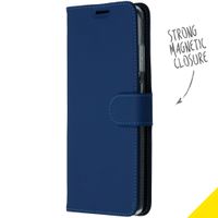 Accezz Wallet Softcase Bookcase Samsung Galaxy S20 Ultra - Blauw