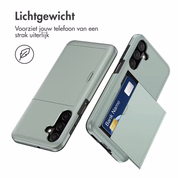 imoshion Backcover met pasjeshouder Samsung Galaxy A18 (4G) - Donkergroen