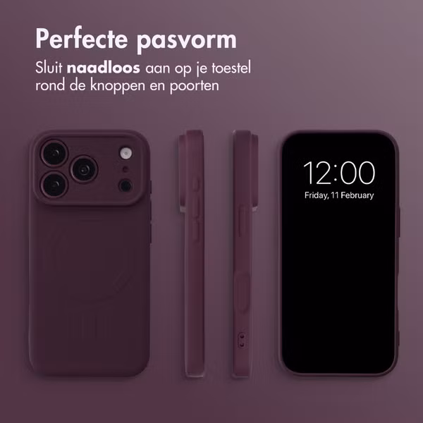 imoshion Color Backcover met MagSafe Apple iPhone 18 Pro Max / 17 Pro Max - Bordeaux
