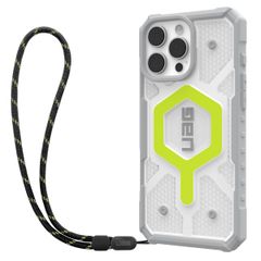 UAG Pathfinder Backcover MagSafe met polsbandje iPhone 16 Pro Max - Active Neon