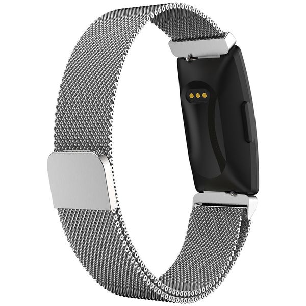 imoshion Milanees Watch bandje Fitbit Inspire - Zilver