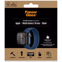 PanzerGlass Full Body Case Apple Watch Series 7 / 8 / 9 (45 mm) - Zwart