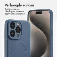 imoshion Color Backcover met MagSafe Apple iPhone 15 Pro Max - Donkerblauw