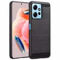 imoshion Brushed Backcover Xiaomi Redmi Note 12 (4G) - Zwart