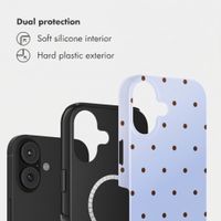 Selencia Vivid Back Cover with MagSafe Apple iPhone 17 - Happy Dots Digital Sky