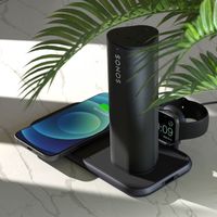 Zens Aluminium 4-in-1 Wireless Charger - Draadloze oplader voor iPhone, AirPods, Apple Watch en iPad - Power Delivery - 45 Watt