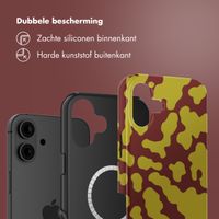 Selencia Vivid Backcover met MagSafe Apple iPhone 16 - Moo'd Olive Dust