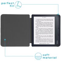 imoshion Slim Hard Case Sleepcover met stand Kobo Libra 2 / Tolino Vision 6 - Zwart