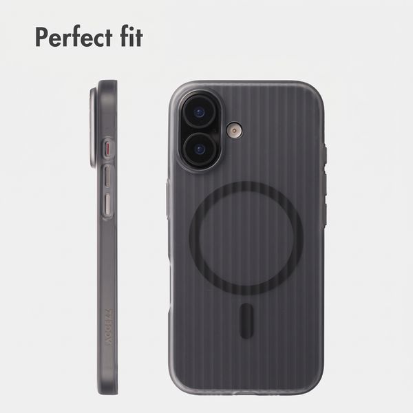 Accezz Lite Case with MagSafe | Fluted | Apple iPhone 17 - Grey
