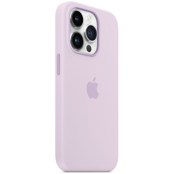 Apple Silicone Back Cover with MagSafe Apple iPhone 14 Pro - Lila