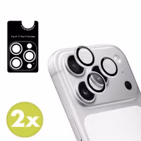 imoshion 2 Pack Camera lens protector Apple iPhone 17 Pro / 17 Pro Max - Silver