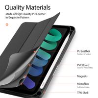 Dux Ducis Domo Bookcase Apple iPad Mini 7 (2024) / iPad Mini 6 (2021) - Zwart