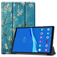 Design Hardcase Bookcase Lenovo Tab M10 Plus - Groene Plant