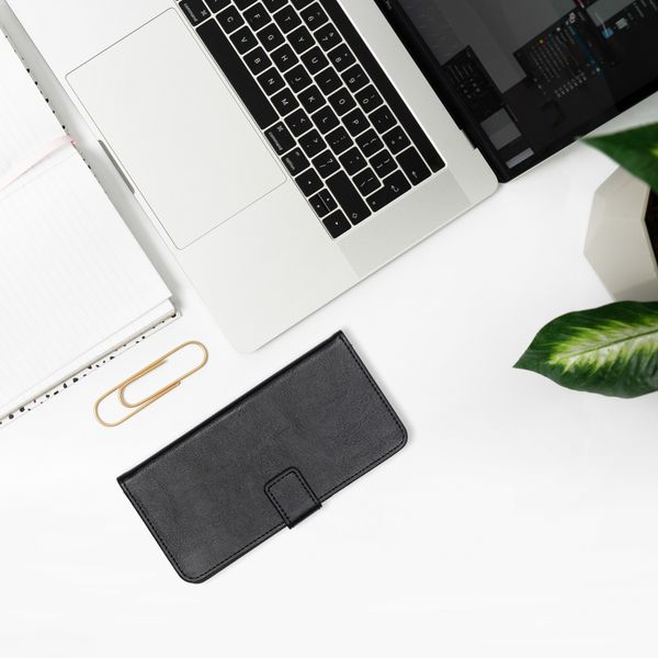 imoshion Luxe Bookcase Samsung Galaxy A01 - Zwart