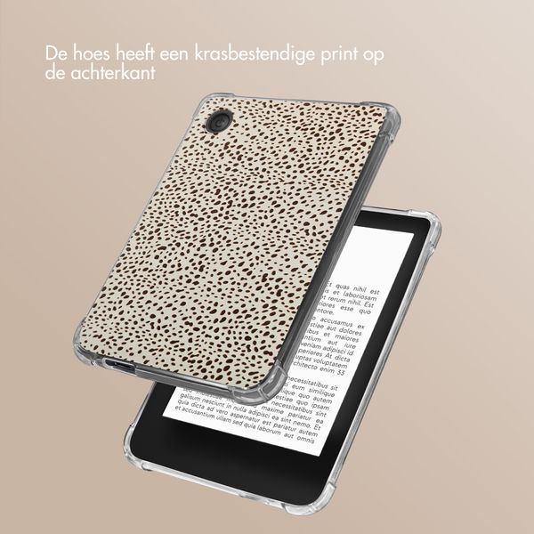 imoshion Design Clear Backcover Kobo Clara Colour / Clara BW - Desert Dots
