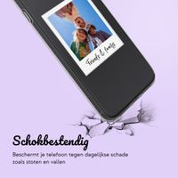 Gepersonaliseerd hoesje met polaroid iPhone SE (2022 / 2020) / 8 / 7 - Transparant