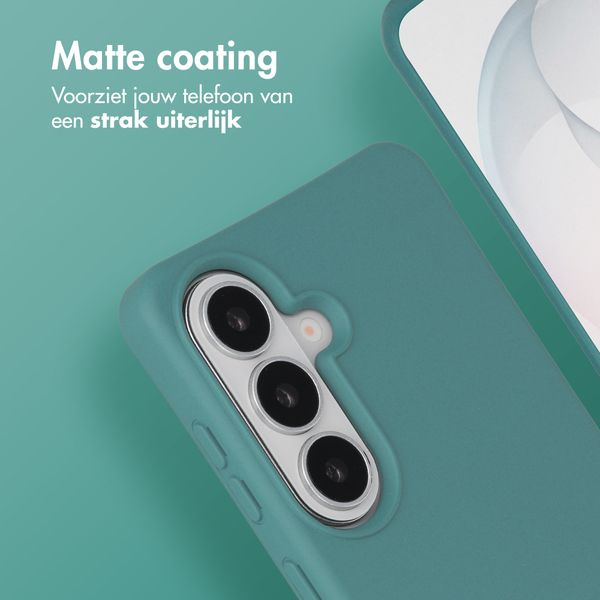 imoshion Color Backcover met afneembaar koord met MagSafe Samsung Galaxy S26 - Dark Green