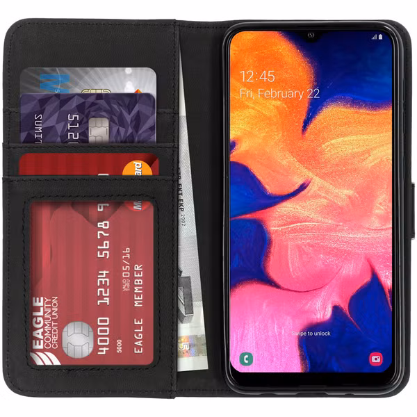 imoshion Luxe Bookcase Samsung Galaxy A10 - Lichtblauw