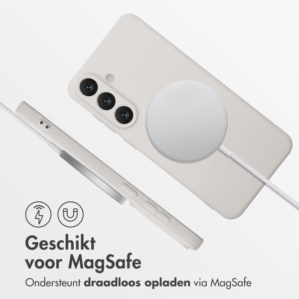 imoshion Color Backcover met MagSafe Samsung Galaxy S25 FE - Beige