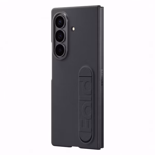 Samsung Silicone Case met stand Samsung Galaxy Z Fold 7 - Black