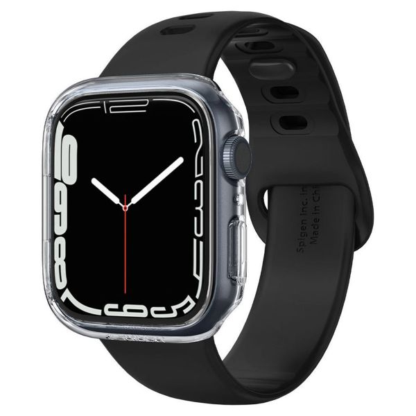 Spigen Thin Fit™ Case Apple Watch Series 7 / 8 / 9 - 45 mm - Transparant