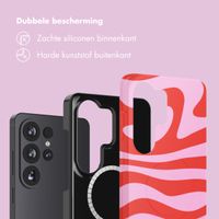 Selencia Vivid Backcover met MagSafe Samsung Galaxy S26 Ultra - Dream Swirl Pink