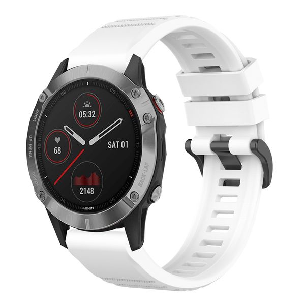 imoshion QuickFit® Siliconen sportbandje voor Garmin Watch | 22 mm aansluiting - Wit